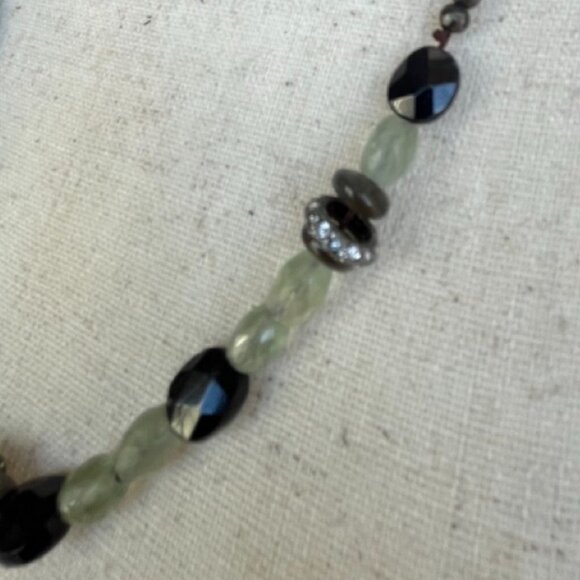 NWT ALEXIS BITTAR 50" Crystal & Stone Station Necklace - Picture 8 of 10